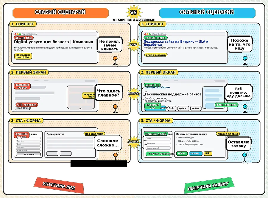Как улучшить поведенческие факторы сайта
